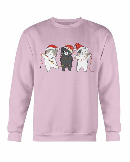 Cute Cats Christmas Sweatshirt