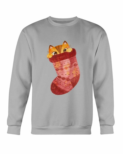 Cute Winter Cats Sweatshirt