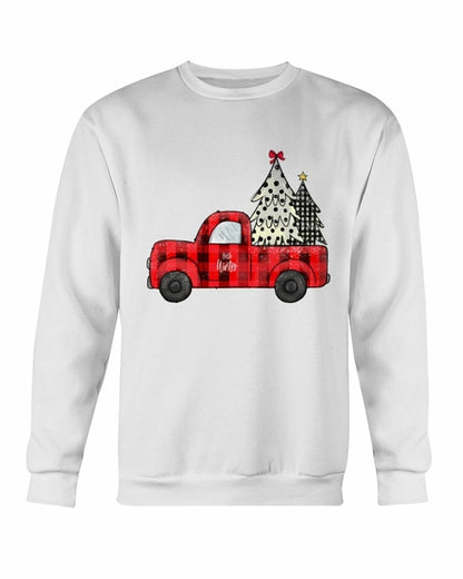 Christmas Tree Truck Sweatshirt