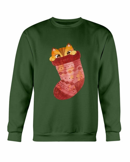 Cute Winter Cats Sweatshirt