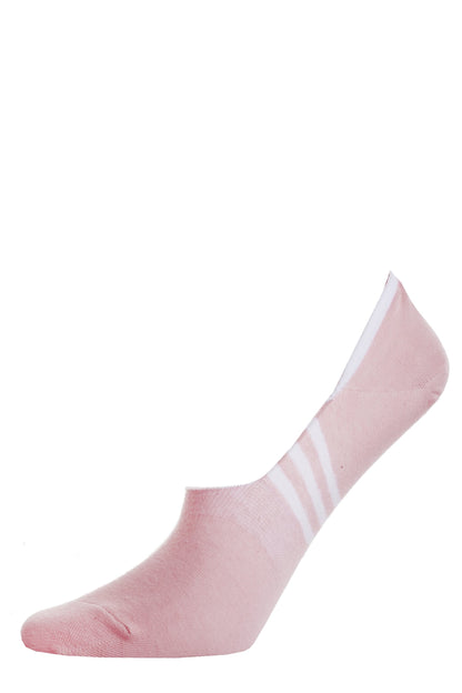 ROME pink invisible socks for women