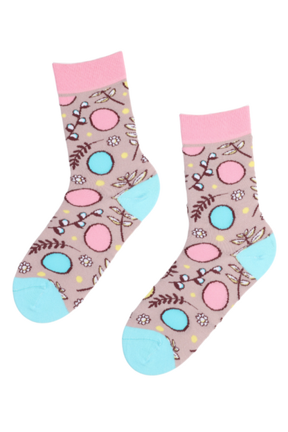 NEST pink Easter socks