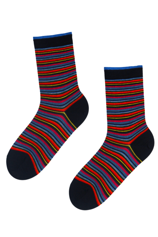 FRED merino wool striped socks