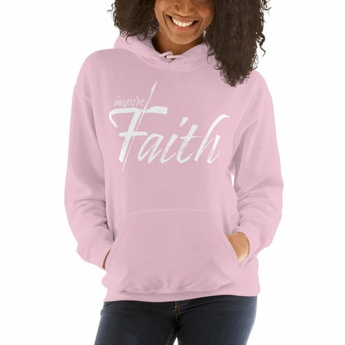 Womens Hoodie - Pullover Hooded Sweatshirt - Graphic/Inspire Faith